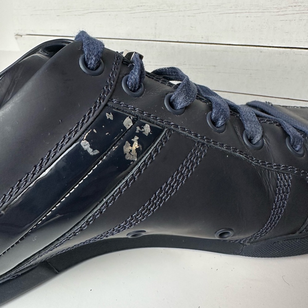Men’s DIOR B18 shoes 41.5 blue leather - Picture 6 of 11